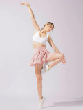 Women Summer Lace-up Pleated Skirt