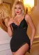 Erotic lingerie Sexy Strap V-neck Lace Night Dress