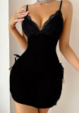 Erotic lingerie Sexy Strap V-neck Night Dress