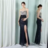 Sequin Plus Size Beauty Formal Party Evening Dress