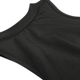 Women sexy Mesh See-Through Top and trousers Two Piece Set