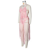 Women's Fashion Sexy Knitting Crochet Beachwear Set