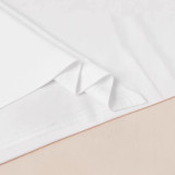 Women Summer Street Letter Print Crop Short Sleeve T-shirt