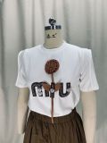 Women African Flower Rose Skirt