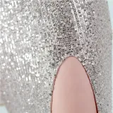 Sequin Plus Size Beauty Formal Party Evening Dress