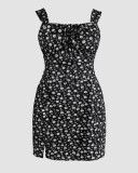 Women Sexy Floral Jumpsuit