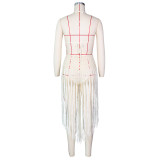 Women's Fashion Sexy Knitting Crochet Beachwear Set