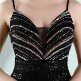 Sequin Plus Size Beauty Formal Party Evening Dress