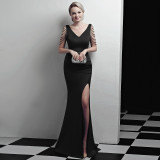 Sexy Slim Bodycon Women's Party Evening Dress