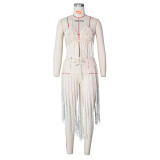 Women's Fashion Sexy Knitting Crochet Beachwear Set