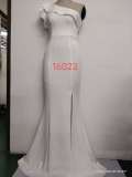 Women Summer Formal One Shoulder Shoulder High Slit Mermaid Evening Dress