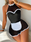 Erotic lingerie Sexy Cosplay Maid Night Dress