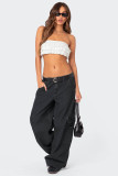 Women Cargo Denim Pants
