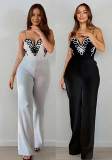 Women Suspender Wrap Jumpsuit