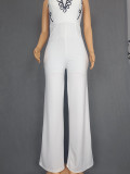 Women Suspender Wrap Jumpsuit