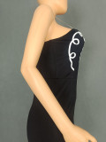 Women Suspender Wrap Jumpsuit