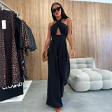 Women Sexy Halter Neck Jumpsuit