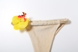 Women Spring Summer Sexy Lace-Up Strapless Vest Basic Briefs Two Pieces