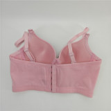 Women bubble diamond fishbone bra