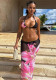 Women Summer Printed Sexy Bikini See-Through Skirt Two-Piece Set