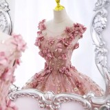 Women elegant Lace evening dress（Processing time need 3-6 days）