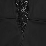 Women's Elegant Sequined Slim Fashionable Long Dress