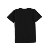 Women's Fashionable Print Round Neck Short Sleeve T-Shirts