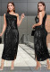 Women's Elegant Sequined Slim Fashionable Long Dress
