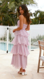 Women's Summer Sexy Fashion Low Back Strapless Cake Dress