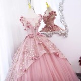 Women elegant Lace evening dress（Processing time need 3-6 days）