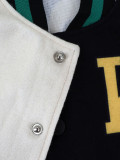 Women's Casual and Street Fashionable Sports Letter Print Jackets