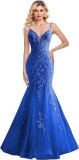 Women suspender V Neck fishtail sexy dress（Processing time need 3-6 days）