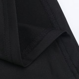 Women's Summer Sexy Deep V Strap Hollow Low Back Bodycon Dress
