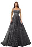 Women sexy off-shoulder suspender dress tulle wedding party ball evening dress（Processing time need 3-6 days）