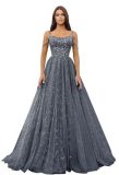 Women sexy off-shoulder suspender dress tulle wedding party ball evening dress（Processing time need 3-6 days）