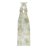 Women's Summer Beach Holiday Sexy Halter Neck Bodycon Sleeveless Print Dress