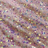 Women's Chic Sexy Sequined Split Fashionable Dress