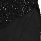Women's Elegant Sequined Slim Fashionable Long Dress