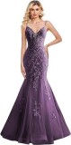 Women suspender V Neck fishtail sexy dress（Processing time need 3-6 days）