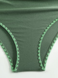 Women's Sexy Solid Color One-Piece Swimsuits