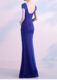 Women Formal Party Fishtail Evening Dress