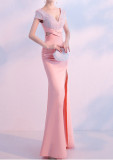 Women Formal Party Fishtail Evening Dress