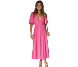 Women Casual Trendy Summer V Neck Dress