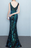 Women Summer Fishtail Formal Party Evening Dress
