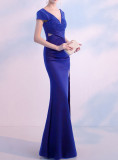 Women Formal Party Fishtail Evening Dress
