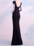 Women Formal Party Fishtail Evening Dress