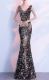 Women Summer Fishtail Formal Party Evening Dress