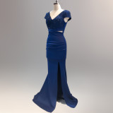 Women Formal Party Fishtail Evening Dress