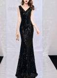 Women Summer Fishtail Formal Party Evening Dress