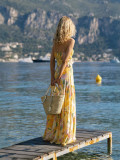Women Holidays Print Sexy Ruffle Strap Dress